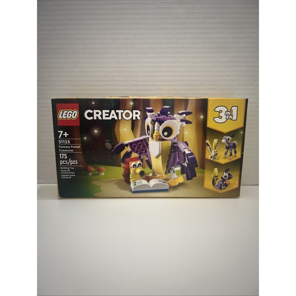 Lego Creator Fantasy Forest Creatures 31125/Sealed